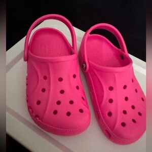 CROCS Kids Vibrant Pink Sandals